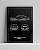 plakaty Plakat Legendy Motoryzacji - Porsche 911SC