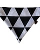 ubranka dla zwierząt Dwustronna bandana dla psa Trójkaty
