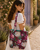 torby na zakupy Torba shopper torba na zakupy shopperka torba zakupowa kwiaty piwonie