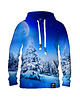 bluza z kapturem damska Damska Bluza z kapturem DR.CROW Winter Moon Night