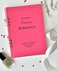 kalendarze i plannery Planer ślubny organizer terminarz planner róż