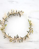 Ślubne ozdoby do włosów Delikatny wianek z suszonej gipsówki