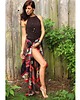 topy damskie Top boho   handmade czekoladowy brąz