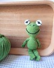 misie i maskotki Mini żabka, żaba