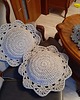 poduszki plecione Poduszka ozdobna szydełkowa 40cm