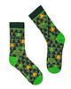 skarpetki męskie Kolorowe skarpetki Szwendam się DZICZ zielone
