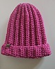 czapki damskie Różowa Czapka wełniana