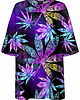 t-shirt damskie DR.CROW T-shirt Damski Oversize Weed