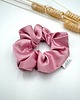 gumki do włosów Scrunchie/frotka Satyna Róż