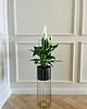 kwietniki Kwietnik metalowy stojący GOLD Design LOFT 56cm
