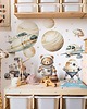 naklejki ścienne do pokoju dziecka Space Adventure - Kosmos, Naklejki Na Ścianę Dla Dzieci - Zestaw 2