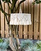 lampy wiszące Lampa makramowa , abażur z makramy