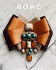 broszki Brosza z kolekcji Boho z niesamowitymi paciorkami i kamieniami