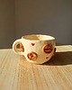 kubki Ceramiczny ręcznie robiony kubek w precelki