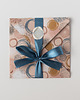 kartki scrapbooking Kartka ślubna kopertówka kwiatowa O