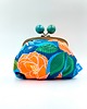 kosmetyczki Dark Peonies Toiletry Bag Orange
