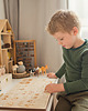 gry edukacyjne dla dzieci PUZZLE DREWNIANE Jesteś na tropie 26 X 49 CM