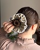 gumki do włosów Scrunchie Falbana Paski