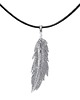 srebrne naszyjniki Feather simple - Naszyjnik srebrny