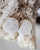 kolczyki ceramiczne Kolczyki porcelanowe MOON