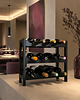 organizery Metalowy stojak na wino Ribera 12