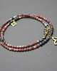 chokery Rodochrozyt  /choker/ - Szlachetna kolekcja