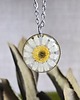 wisiory Wieczny kwiat stokrotka wisiorek zawieszka