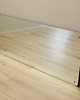 lustra stojące i wiszące Lustro w mahoniowej ramie, włoski design, lata 70, produkcja: Włochy