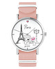 zegarki damskie Zegarek - Paris - brzoskwiniowy róż