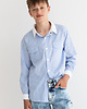 chłopiec - inne Blue striped shirt breeze
