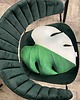 poduszki z grafiką Poduszka Liść Monstera Half Moon