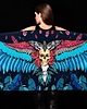 szale damskie SKULL & WINGS Chusta z nadrukiem
