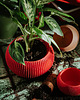 doniczki Średnia doniczka 71P01.500.RED / eko / zero waste / minimalizm
