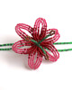 chokery Różowa Lilia - naszyjnik choker