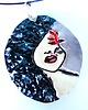 wisiory Ceramiczny wisior Kobieta