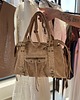 torby na ramię Zamszowa torba Bella BEIGE