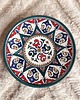 patery i talerze Talerz caramiczny marokański, ręcznie tworzony talerz