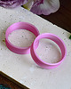 biżuteria różna Tunele do uszu 10-100mm / satynowy róż / plugi, tunele siodłowe
