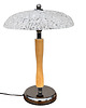 lampy stołowe Lampa stołowa z kryształowym kloszem BELMONTE SJ-328.
