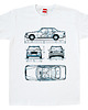 t-shirty męskie koszulka MERCEDES W124 E KLASA tshirt