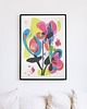 plakaty Plakat - Watercolor flowers 2