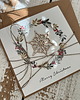 kartki świąteczne Stylowa ręcznie robiona kartka świąteczna Merry Christmas card