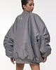 kurtki damskie Kurtka typu bomber oversize grey