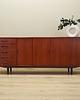 komody i szafki Sideboard tekowy, duński design, lata 70, produkcja: Dania