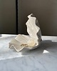 pojemniki na biżuterię Podstawka na Biżuterię Ceramiczna Muszla Skarbiec Pearl White