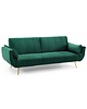 sofy i szezlongi Sofa rozkładana Greenery 215cm, zielona
