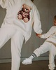bluza bez kaptura damska Bluza oversize rozpinana Biscuit Teddy