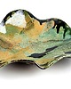 patery i talerze Patera ceramiczna - fala
