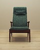 fotele Fotel zielony melanż, duński design, lata 70, produkcja: Dania