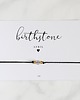 bransoletki na sznurku KWIECIEŃ - APRIL Birthstone Bracelet
